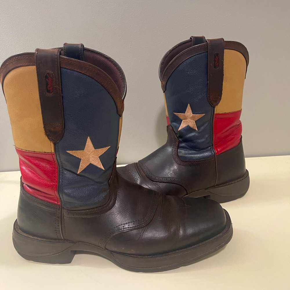Durango Rebel Texas Flag Cowboy-boot Size 13
